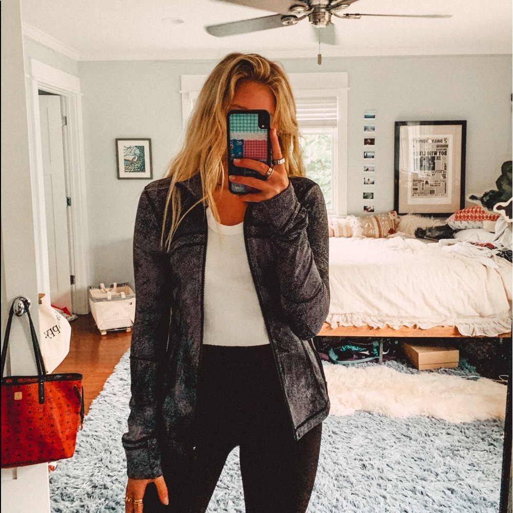 Purple/Black Lululemon jacket